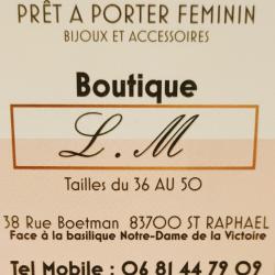 Boutique adhérente chèque cadeau